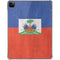 Haiti Flag Distressed iPad Pro 11in (2024) Clear Case