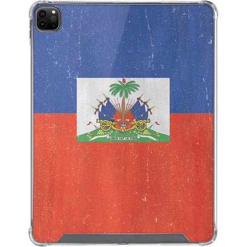 Haiti Flag Distressed iPad Cases