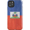 Haiti Flag Distressed iPhone Cases