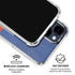 Haiti Flag Distressed iPhone 15 Clear Case