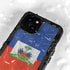Haiti Flag Distressed iPhone 15 Plus Waterproof Case