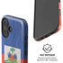Haiti Flag Distressed iPhone 16 Magsafe Impact Case