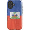 Haiti Flag Distressed iPhone 16 Plus Magsafe Impact Case