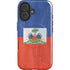 Haiti Flag Distressed iPhone 16 Plus Magsafe Impact Case