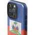 Haiti Flag Distressed iPhone 16 Pro Impact Case