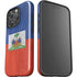 Haiti Flag Distressed iPhone 16 Pro Impact Case