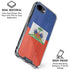 Haiti Flag Distressed iPhone 16e Clear Case