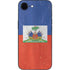 Haiti Flag Distressed iPhone 16e Skin