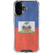 Haiti Flag Distressed iPhone 17 Clear Case