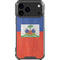 Haiti Flag Distressed iPhone 18 Pro Max Clear Case