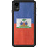 Haiti Flag Distressed iPhone Cases