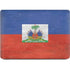 Haiti Flag Distressed Apple MacBook Air Skin