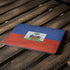 Haiti Flag Distressed Apple MacBook Air Skin