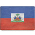 Haiti Flag Distressed MacBook Skins