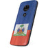 Haiti Flag Distressed Moto E5 Play Skin