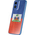 Haiti Flag Distressed Moto G Play 4G (2024) Skin
