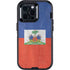 Haiti Flag Distressed Otterbox Defender iPhone Skin