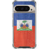 Haiti Flag Distressed Pixel 9/9 Pro Clear Case