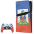 Haiti Flag Distressed PlayStation PS5 Skins