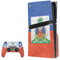 Haiti Flag Distressed PS5 Pro Disk Bundle Skin