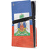 Haiti Flag Distressed PS5 Pro Disk Console Skin
