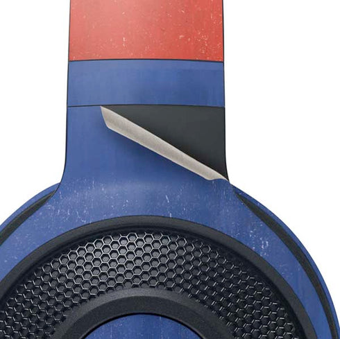 Haiti Flag Distressed Razer Kraken X Skin