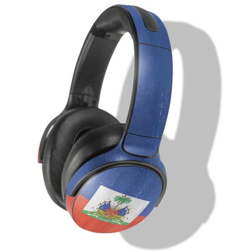 Haiti Flag Distressed Skullcandy Venue Skin