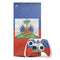 Haiti Flag Distressed Xbox Series X Skins