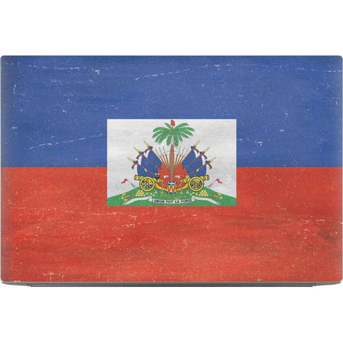 Haiti Flag Distressed Dell XPS Skin