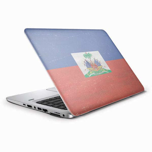 Haitian Flag Distressed HP Elitebook Skin