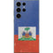 Haitian Flag Distressed Galaxy Skins