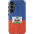 Haitian Flag Distressed Galaxy S25 Impact Case