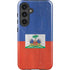 Haitian Flag Distressed Galaxy S25 Plus Impact Case