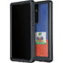 Haitian Flag Distressed Galaxy S24 Ultra Waterproof Case