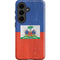 Haitian Flag Distressed Galaxy S26 Impact Case