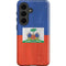 Haitian Flag Distressed Galaxy S26 Plus Impact Case