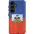 Haitian Flag Distressed Galaxy S26 Plus Impact Case