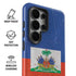 Haitian Flag Distressed Galaxy S26 Ultra Impact Case