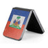 Haitian Flag Distressed Galaxy Z Flip6 Skin