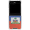 Haitian Flag Distressed Galaxy Z Flip6 Clear Case