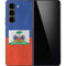 Haitian Flag Distressed Galaxy Z Fold5 5G Skin