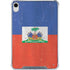 Haitian Flag Distressed iPad 11th Gen (2025) Clear Case