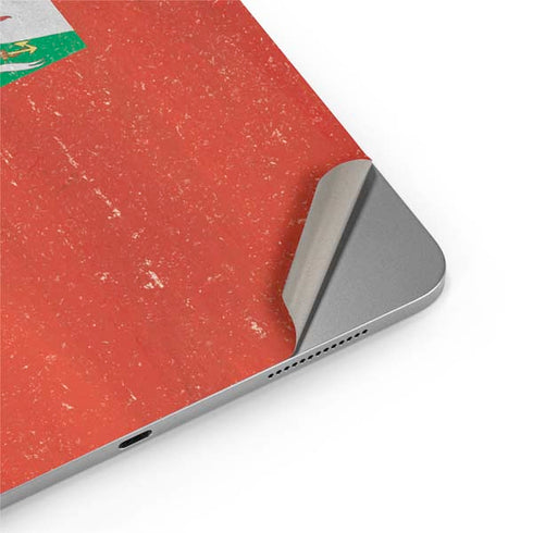 Haitian Flag Distressed Apple iPad Air Skin