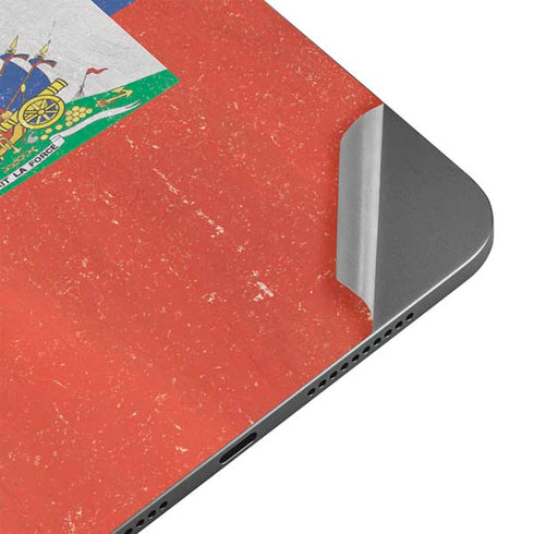 Haitian Flag Distressed Apple iPad Mini Skin