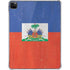Haitian Flag Distressed iPad Pro 11in (2024) Clear Case