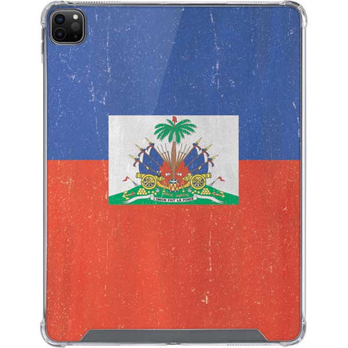 Haitian Flag Distressed iPad Cases