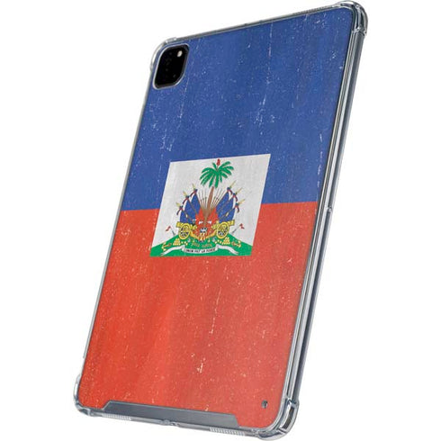 Haitian Flag Distressed iPad Cases