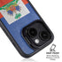 Haitian Flag Distressed iPhone 13 Kickstand Case