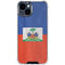 Haitian Flag Distressed iPhone 15 Clear Case