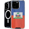 Haitian Flag Distressed iPhone 16 Pro MagSafe Case